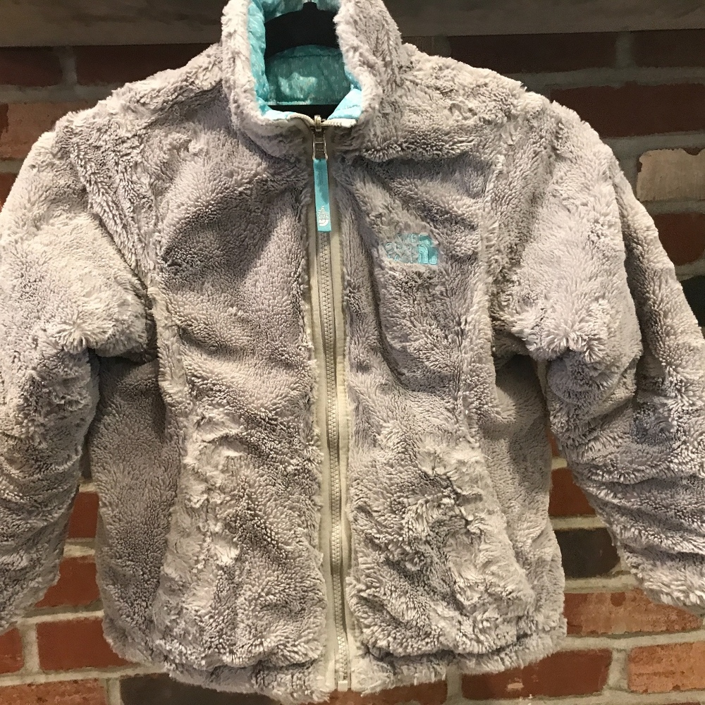 The North Face reversible Jacket Size 7/8